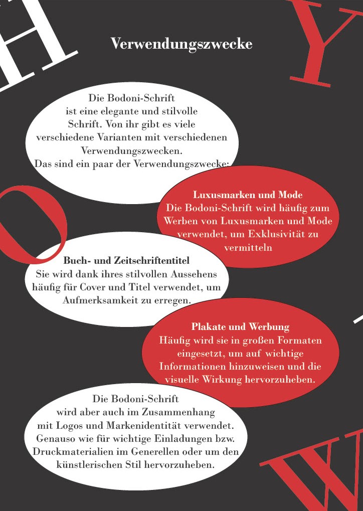 Bodoni Broschüre